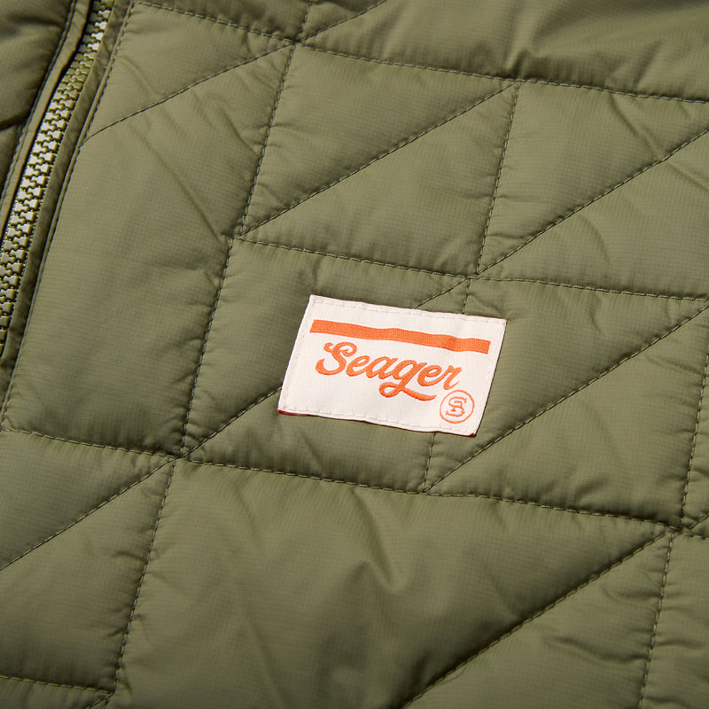 Ruff & Tuff Puff Jacket – Light Moss