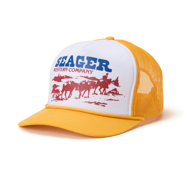 Pack Mule Snapback Yellow/Cream