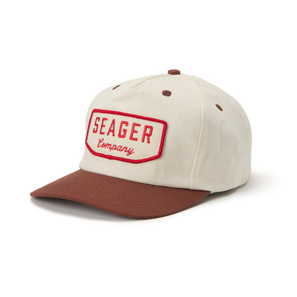 Wilson Snapback Cream/Brown