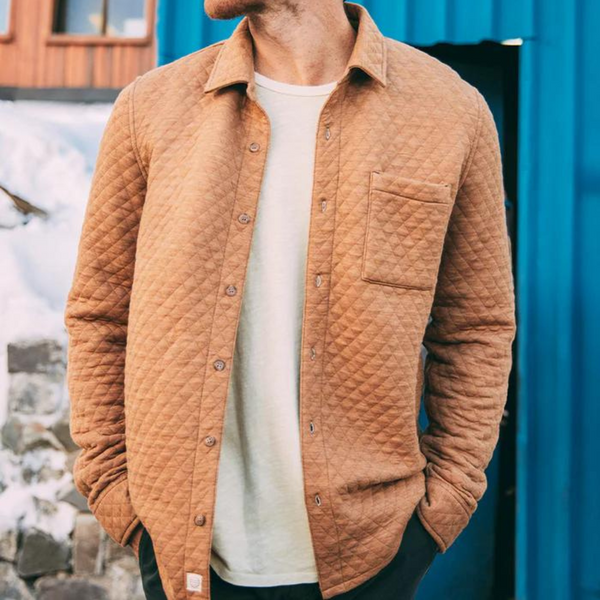 Corbet Quilted Overshirt - Rooster 