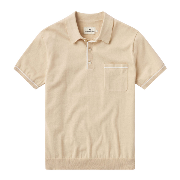 Robles Knit Polo - Rooster 