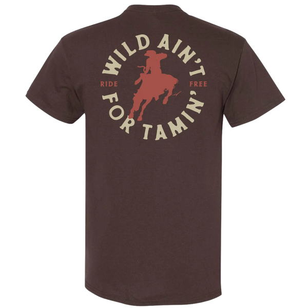 Wild Ain't For Tamin Tee - Rooster 