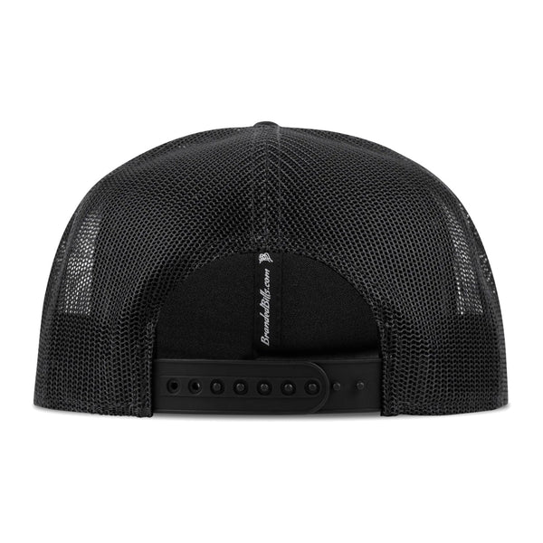 Arizona 48 State Tan Curved Trucker – Midnight Camo