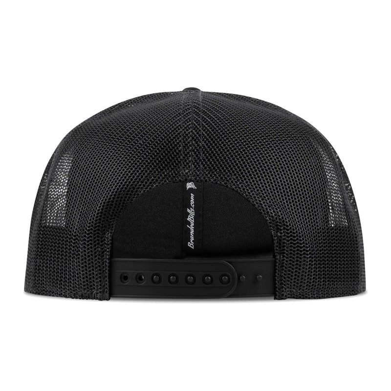 Arizona 48 State Tan Curved Trucker – Midnight Camo