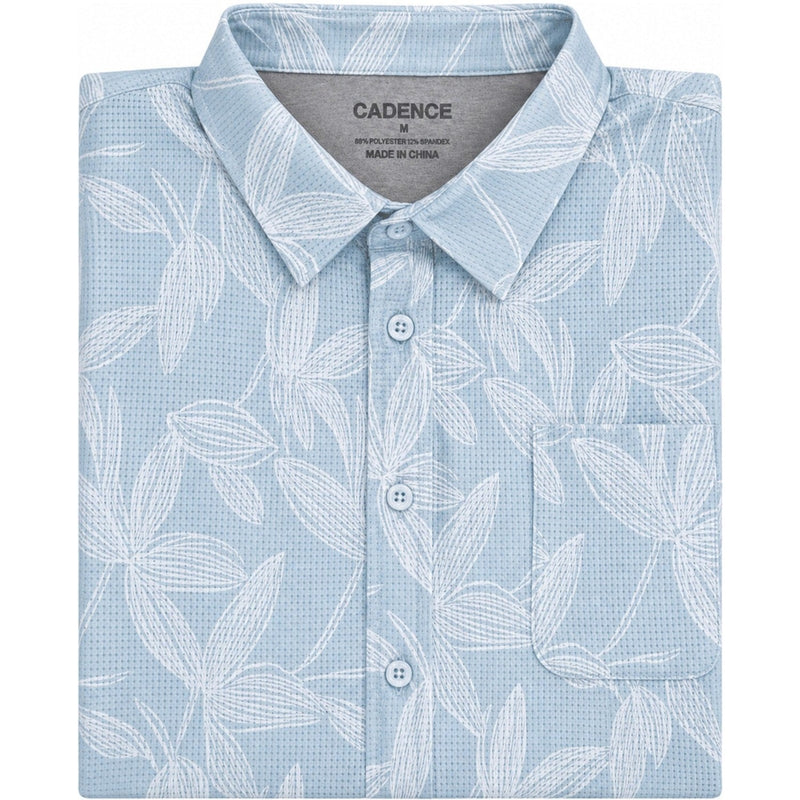 Flow Performance Button Down - Light Blue – Light Blue