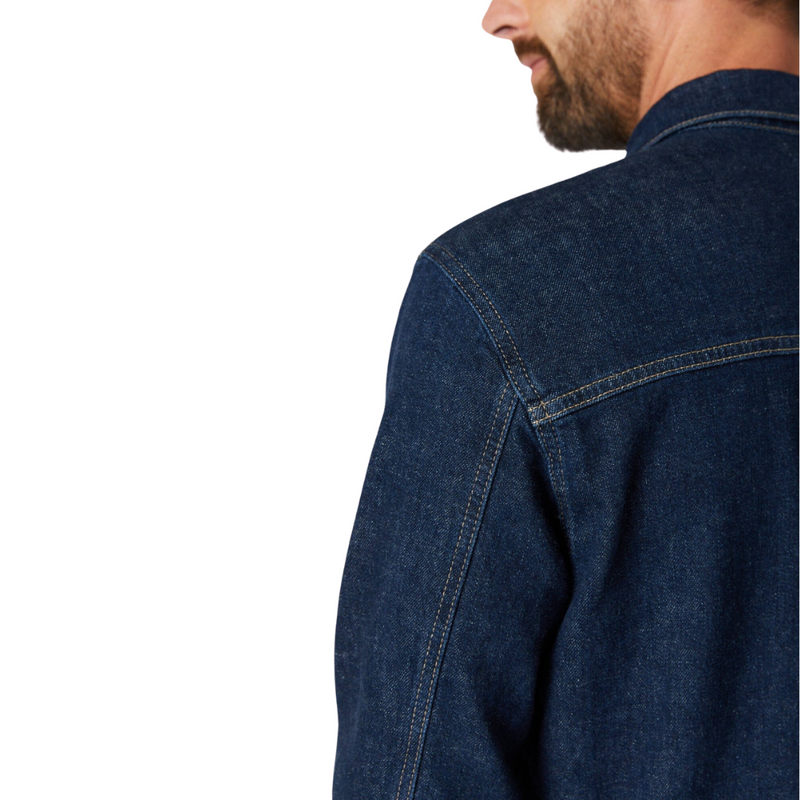 Loran Denim Jacket – Deep Hemp