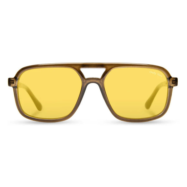 Glacier Smokey Bear Edition – Moss/ Smokey Bear Yellow Polarized