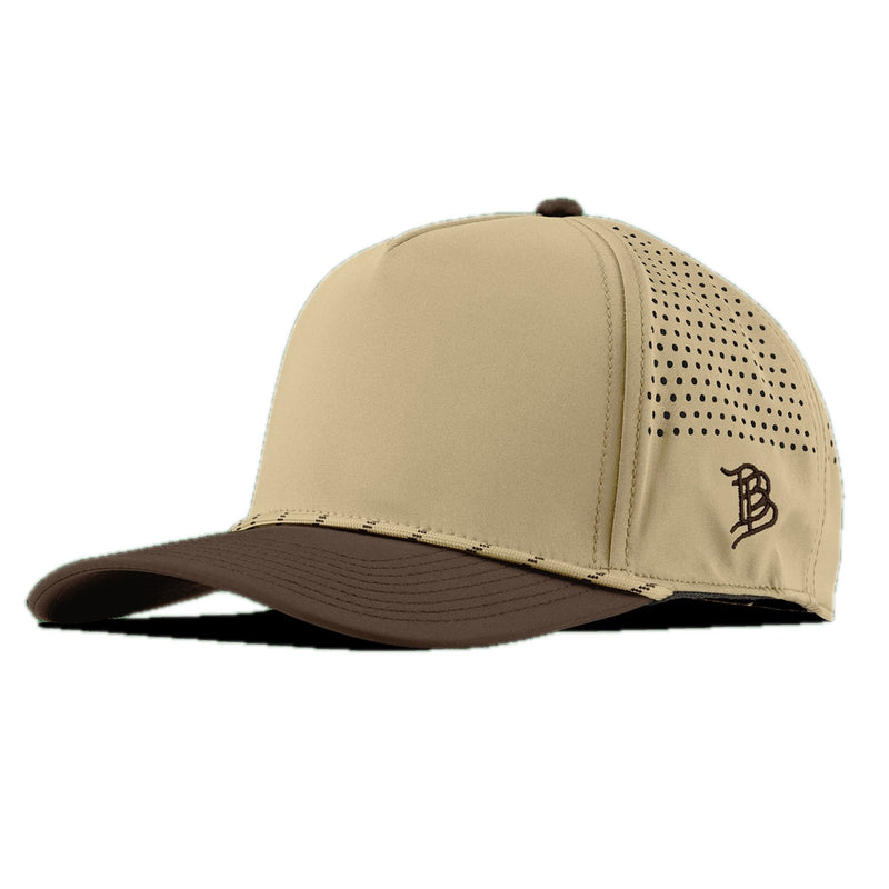 Curved 5 Panel Rope Desert/Brown + Desert Rope - Rooster Bus