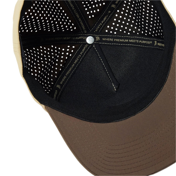 Curved 5 Panel Rope Desert/Brown + Desert Rope - Rooster Bus