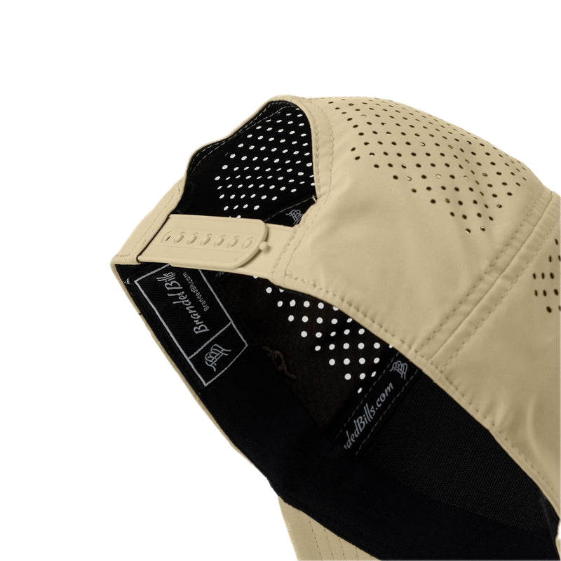 Curved 5 Panel Rope Desert + White Rope - Rooster Bus