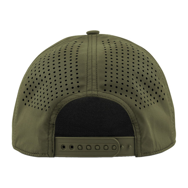 Arizona 48 State Tan Curved 5 Panel Rope Loden + Black Rope - Rooster Bus