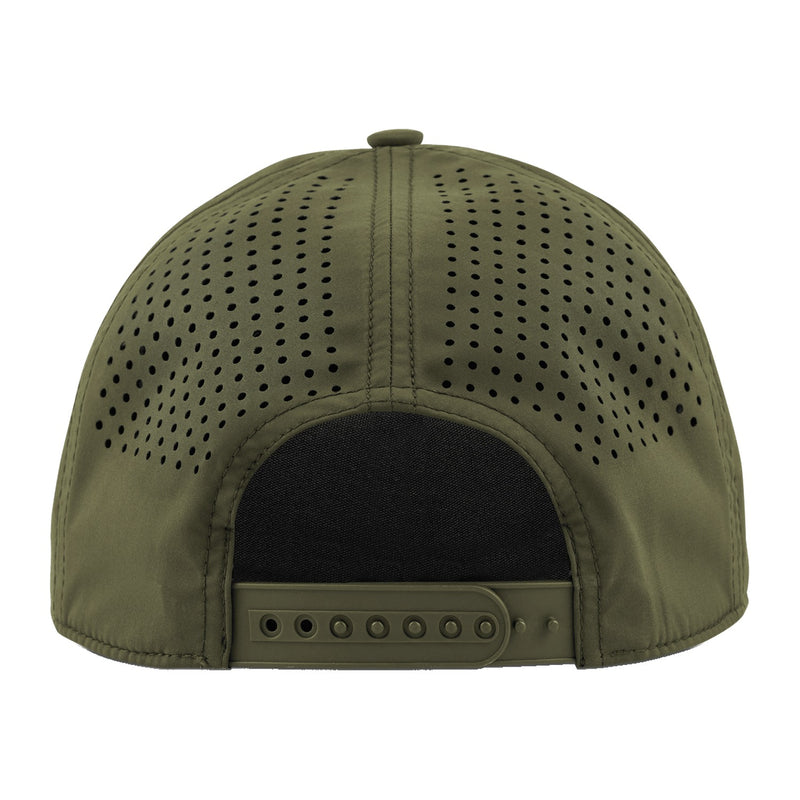 Arizona 48 State Tan Curved 5 Panel Rope Loden + Black Rope - Rooster Bus