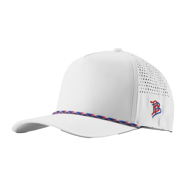 Curved 5 Panel Rope White + RWB Rope - Rooster Bus