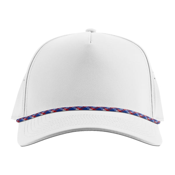 Curved 5 Panel Rope White + RWB Rope - Rooster Bus