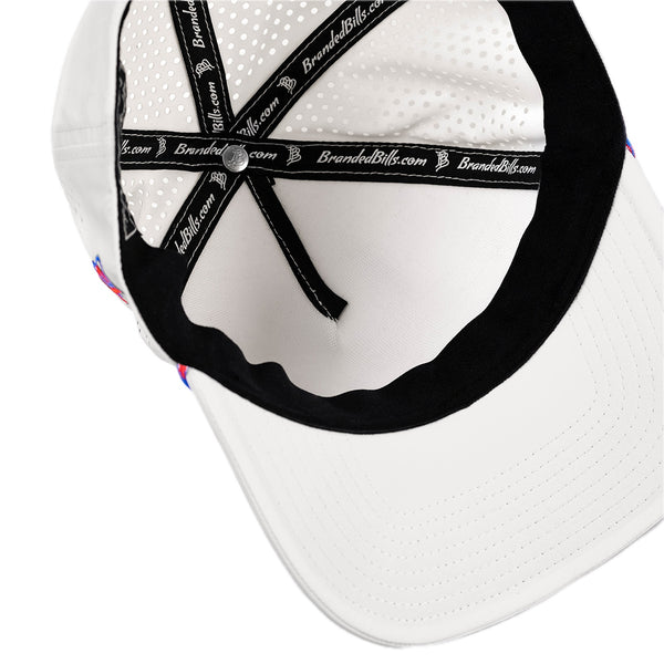 Curved 5 Panel Rope White + RWB Rope - Rooster Bus