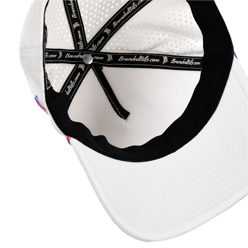 Curved 5 Panel Rope White + RWB Rope - Rooster Bus