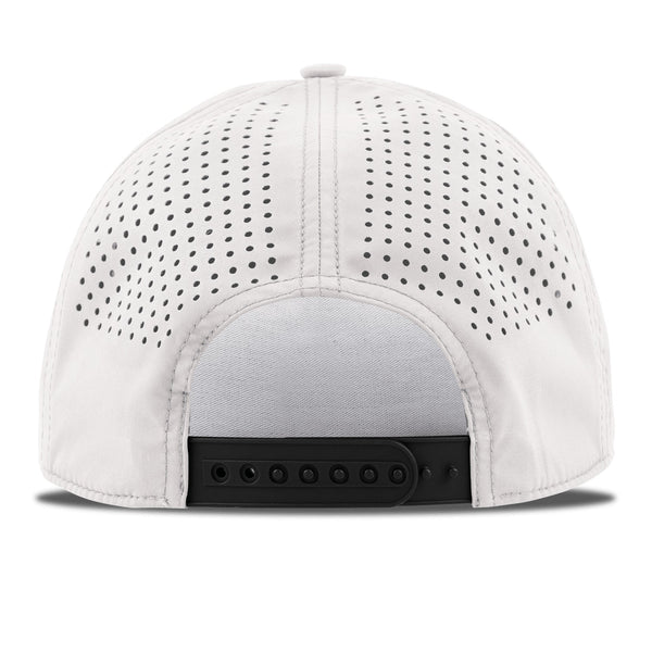 Curved 5 Panel Rope White/Black + White Rope - Rooster Bus