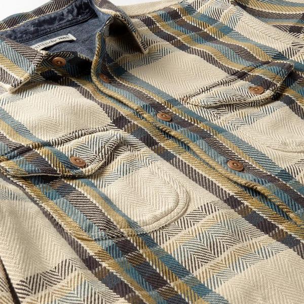 Blanket Shirt - Sandrift Nolan Plaid - Rooster 