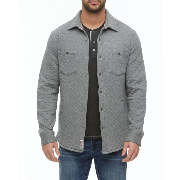 Alloway LS Quilted Shirt Jacket - Rooster 