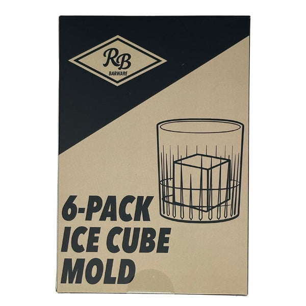 Rooster Bar 6 Pack Cube Ice Mold - Rooster 