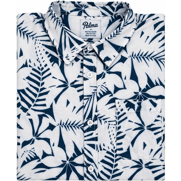 Palm Leaf Shirt – White