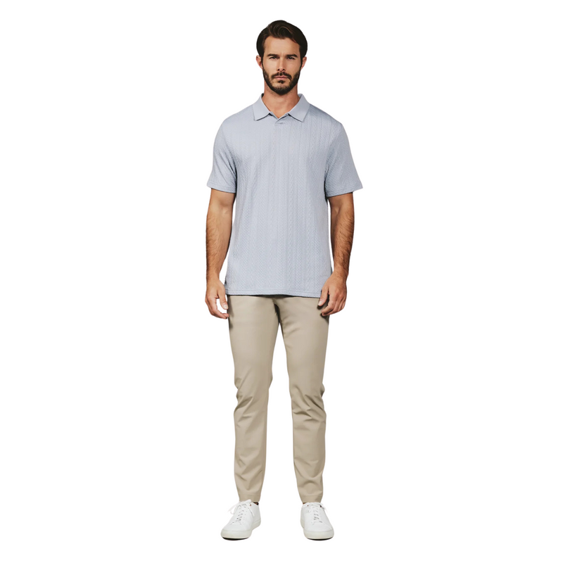 Zayne Sweater Polo – Blue