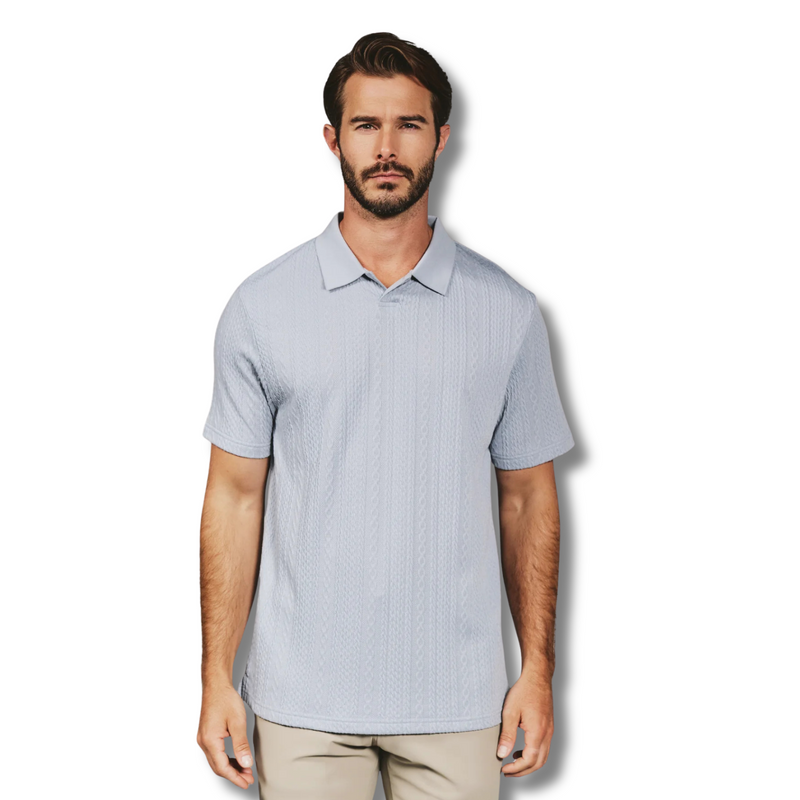 Zayne Sweater Polo – Blue