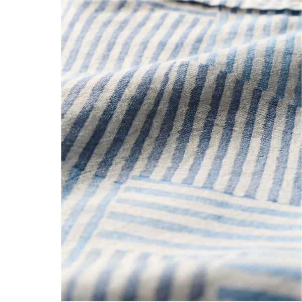 The S/S Studio Shirt – French Blue Stripework