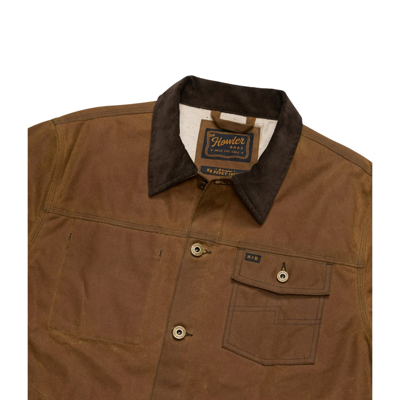 Waxed Depot Jacket - Camel - Rooster 