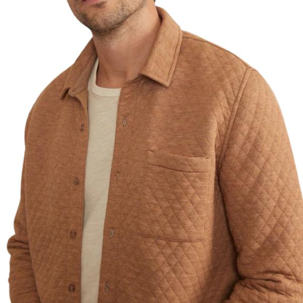 Corbet Quilted Overshirt - Rooster 