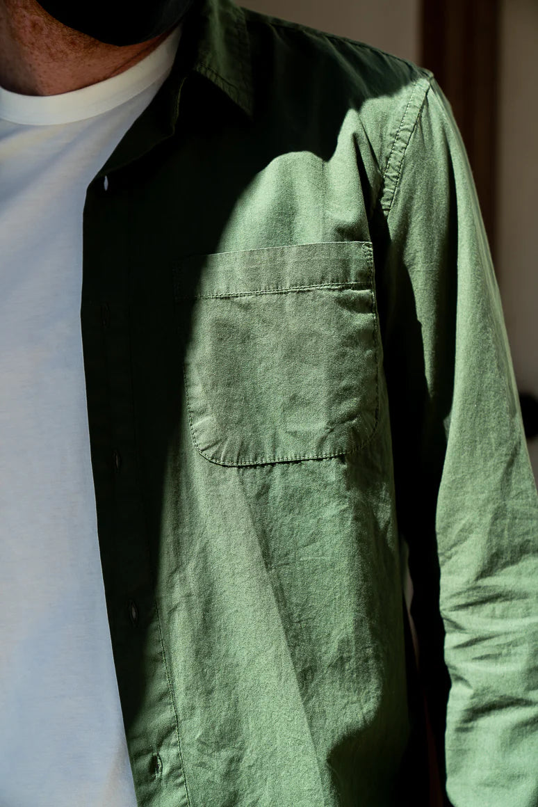 Poplin Shirt – Olive