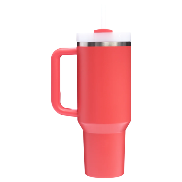 Advanced Quencher Tumbler 40 oz - Hot Coral - Rooster 
