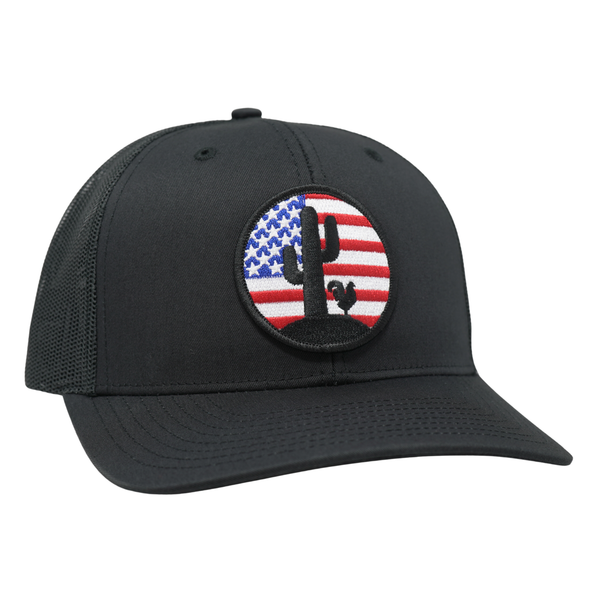 American Rooster Cactus Black/ Black - Rooster 