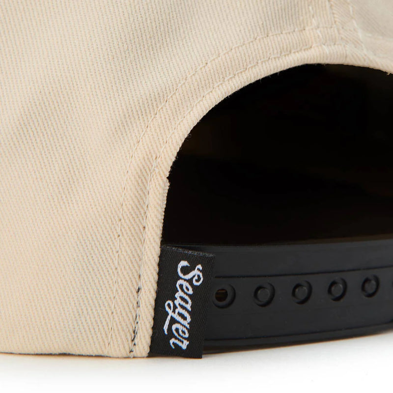 Americana Snapback – Cream/Black