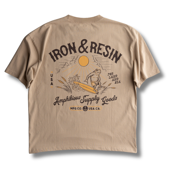 Amphibious Supply Goods Pocket Tee - Rooster 
