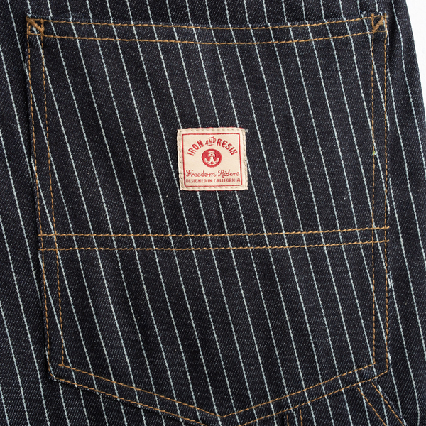 Dennis Striped Denim Short - Rooster 