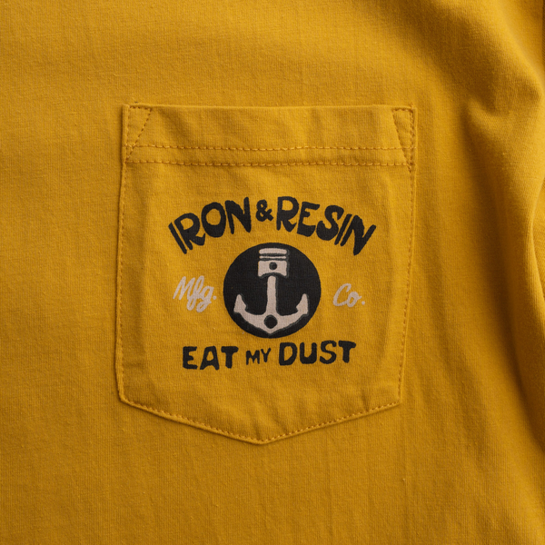 Eat My Dust Pocket Tee - Rooster 