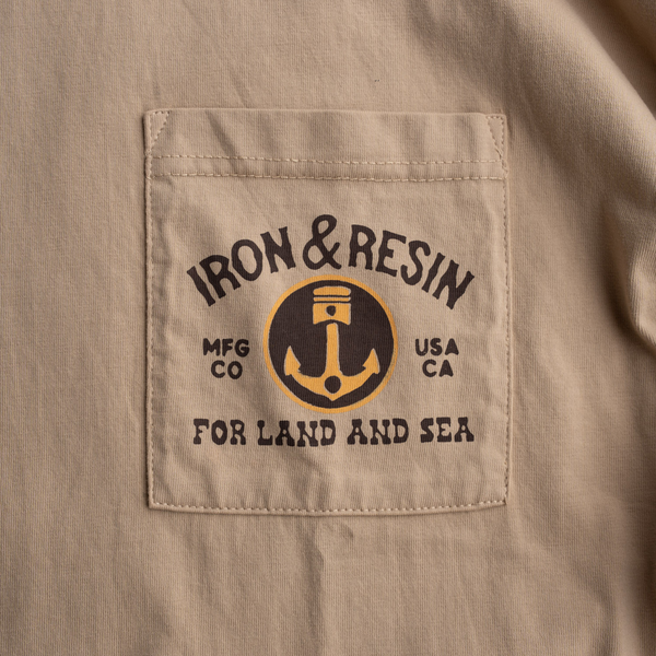 Amphibious Supply Goods Pocket Tee - Rooster 