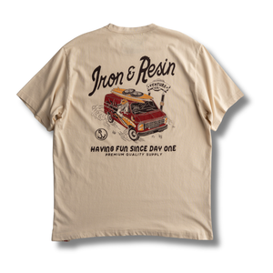 Having Fun Pocket Tee - Rooster 