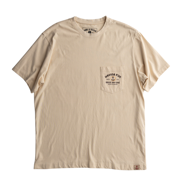 Having Fun Pocket Tee - Rooster 