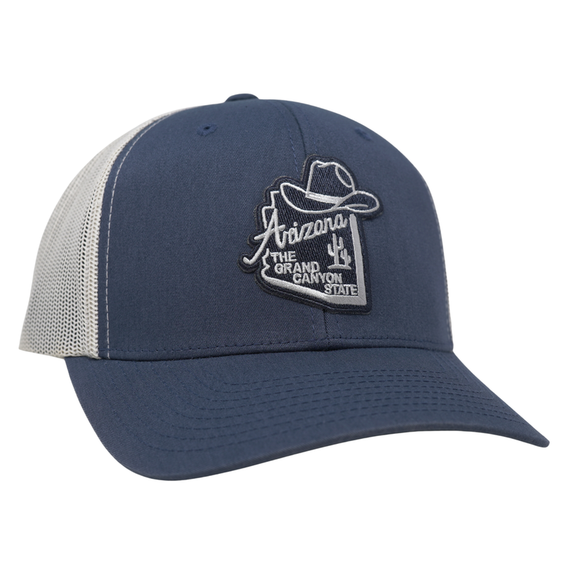 Arizona The Grand Canyon State Navy/ Silver
