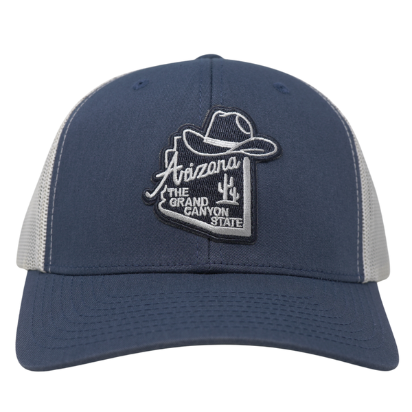 Arizona The Grand Canyon State Navy/ Silver