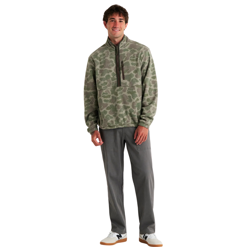 Ashridge Fleece Half Zip - Rooster 