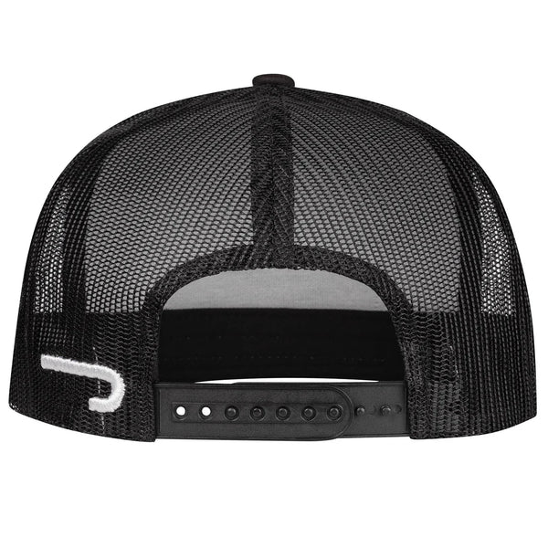 Black Serape Elevation Trucker - Rooster 