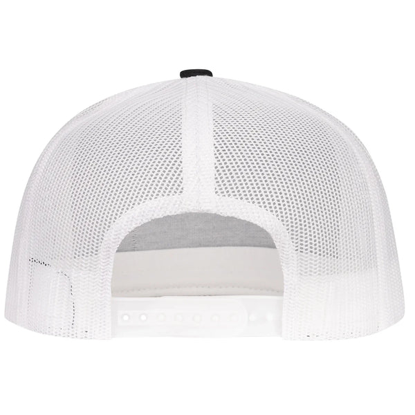 Black & White Mexico Elevation Trucker - Rooster 