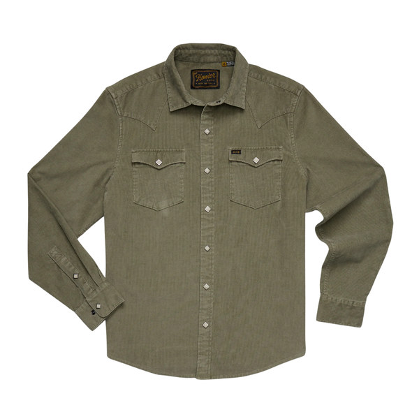 Banning Corduroy Snapshirt
