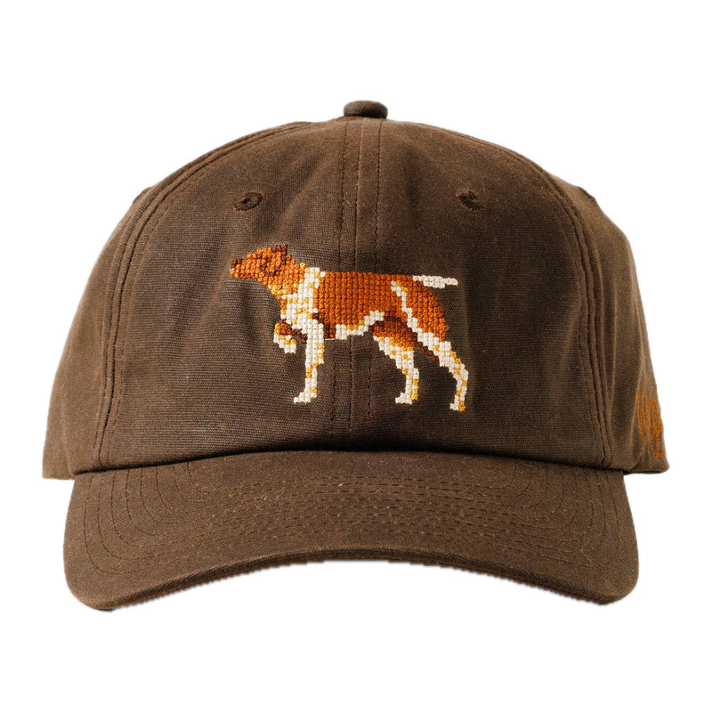 Bird Dog Waxed Canvas Hat Brown - Rooster Bus