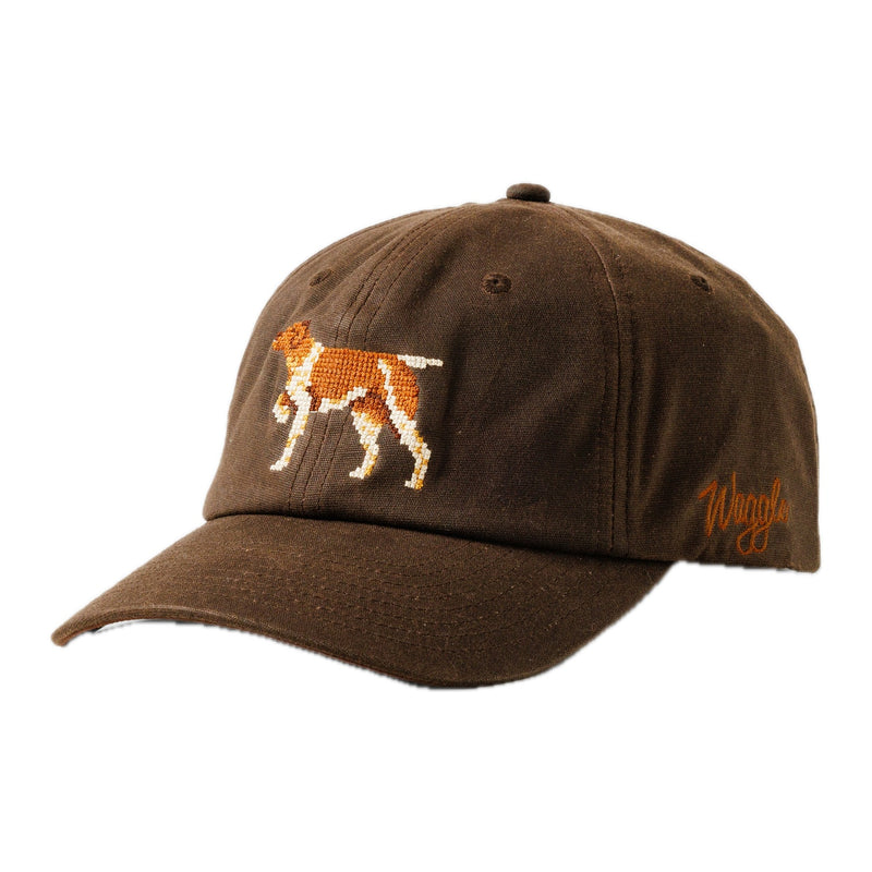 Bird Dog Waxed Canvas Hat Brown - Rooster Bus