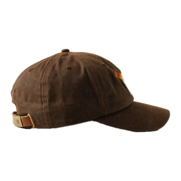 Bird Dog Waxed Canvas Hat Brown - Rooster Bus