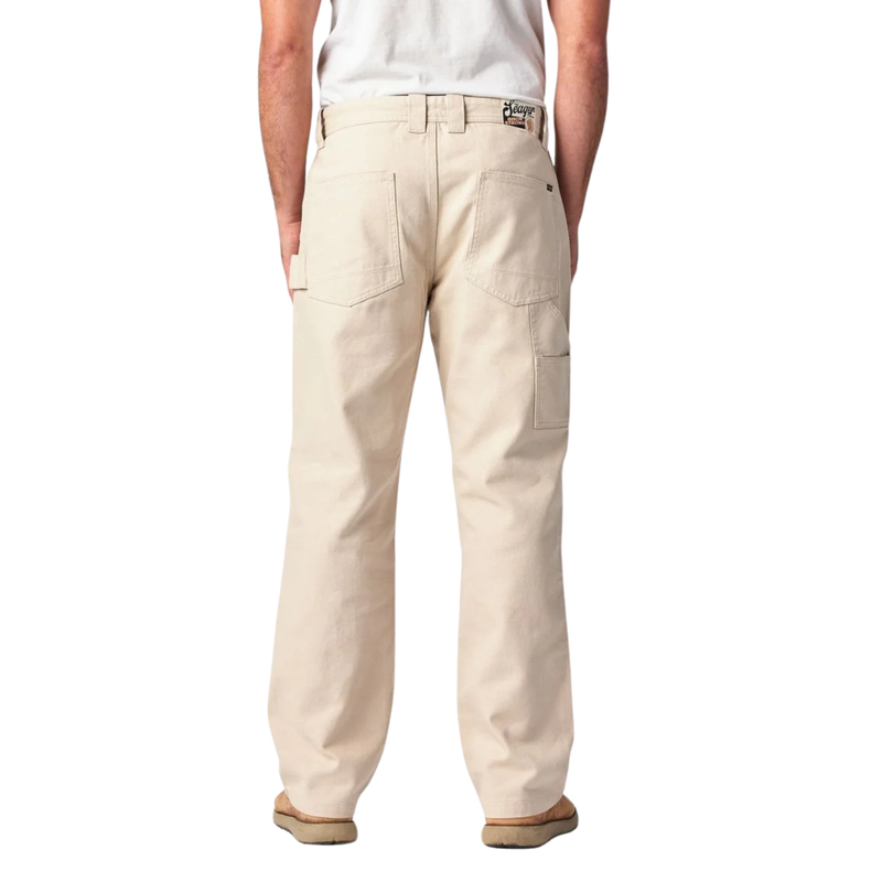Bison Canvas Pants – Stone